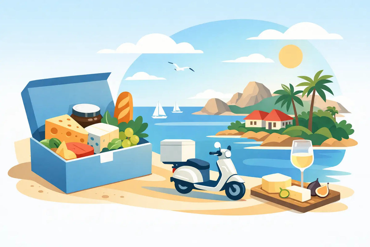 Gourmet Cheese Delivery St Barth, Done Right