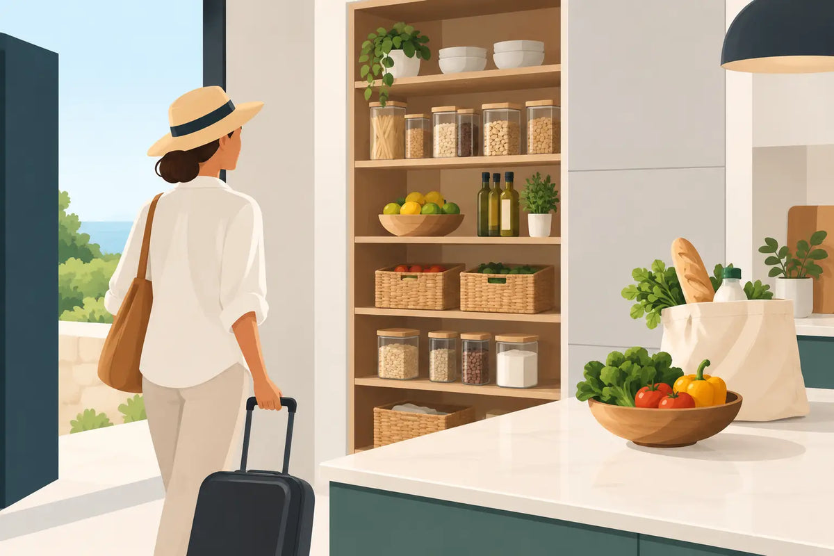 Villa Pantry Planning for an Easy Arrival