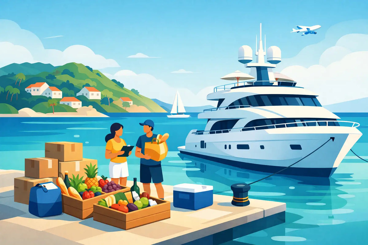 Yacht Provisioning in St Barth, Done Precisely