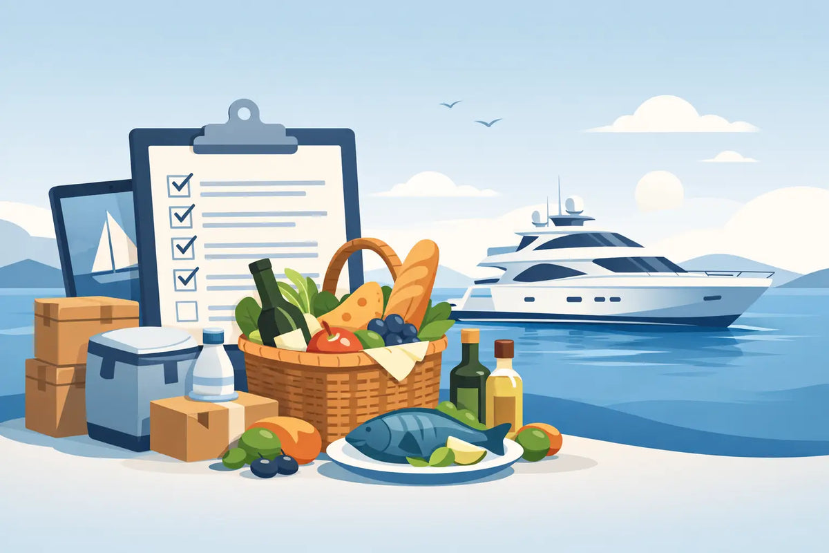 Yacht Provisioning Checklist for Charter