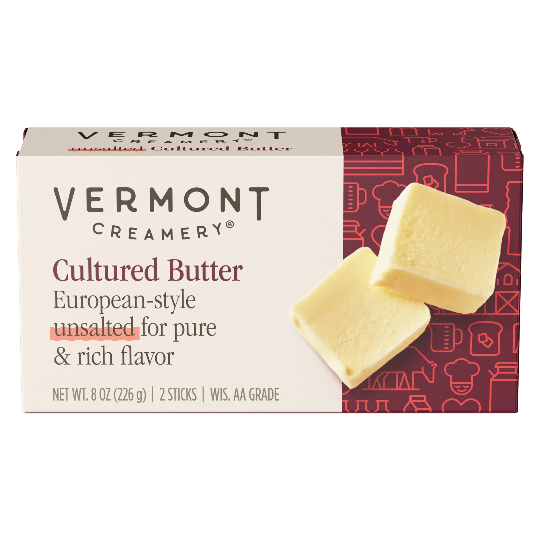 Cultured Butter Unsalted Vermont