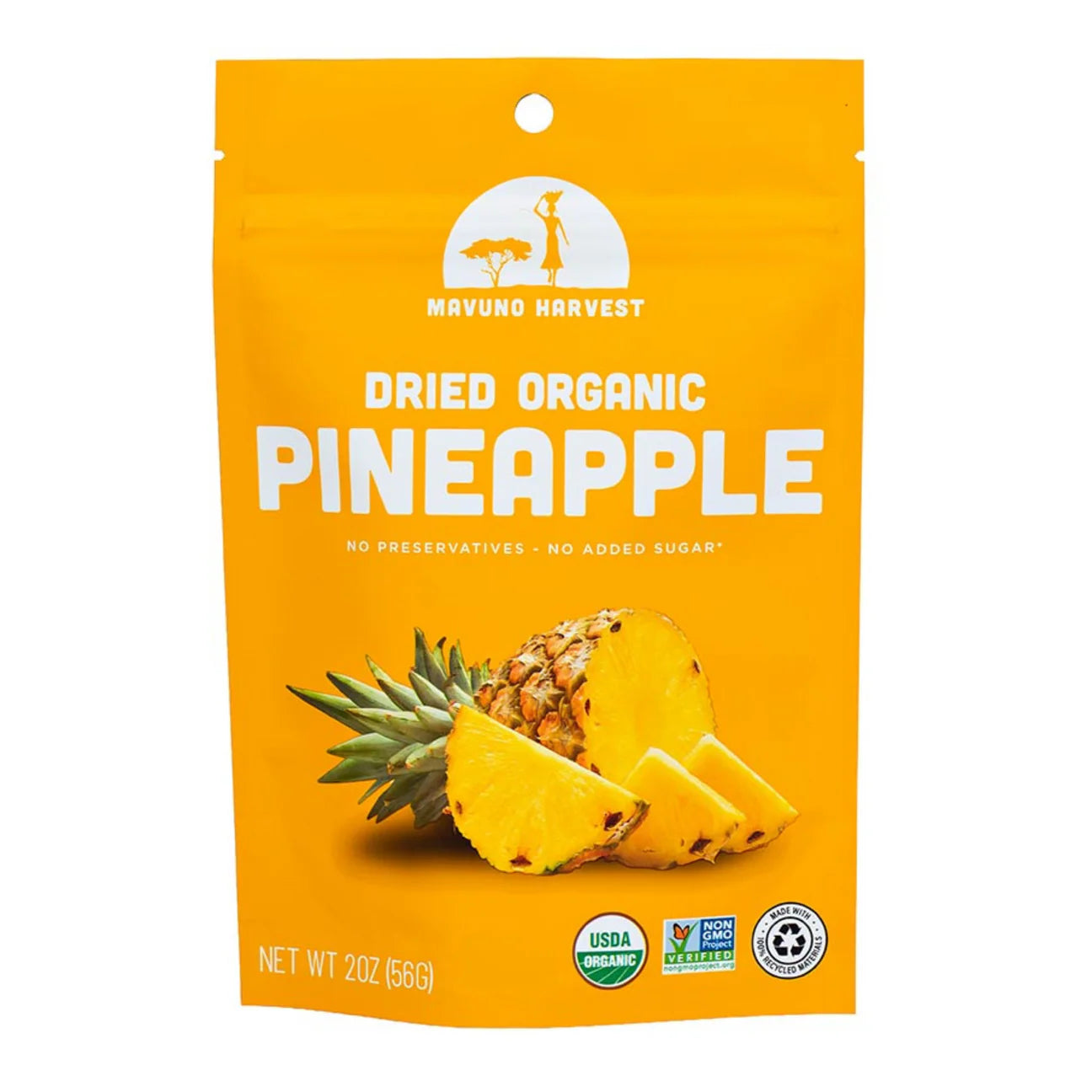 Organic Dried Pineapple Navuno Harvest