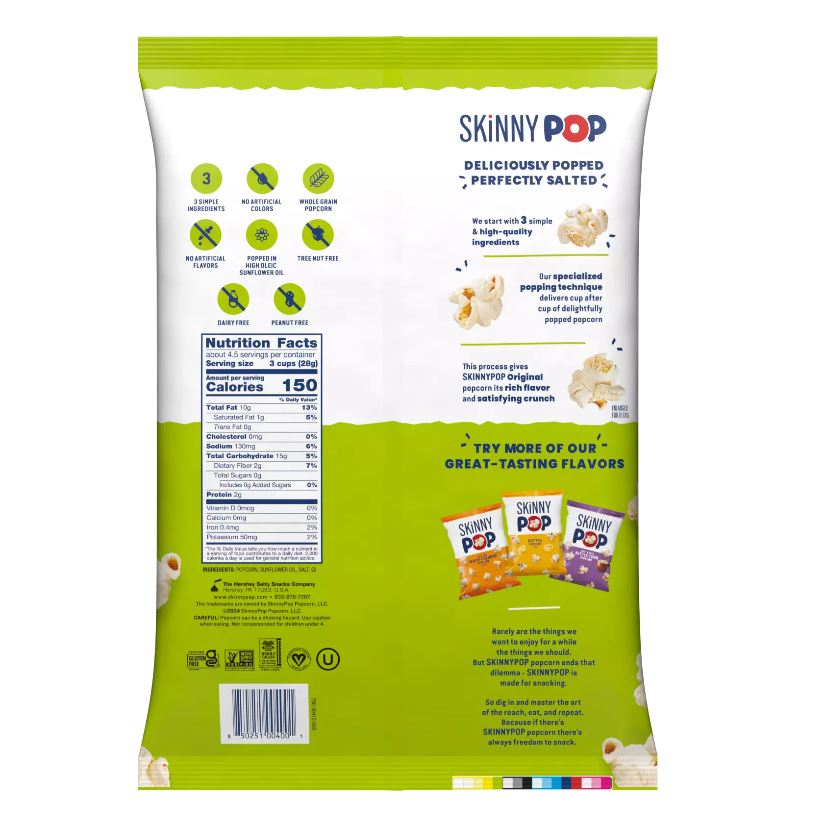 SKINNYPOP Original Popcorn