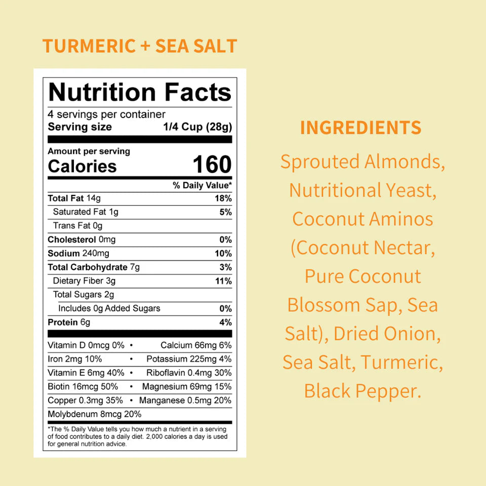 Daily Crunch Turmeric + Sea Salt