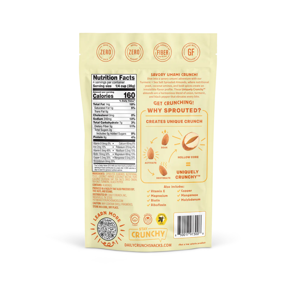 Daily Crunch Turmeric + Sea Salt