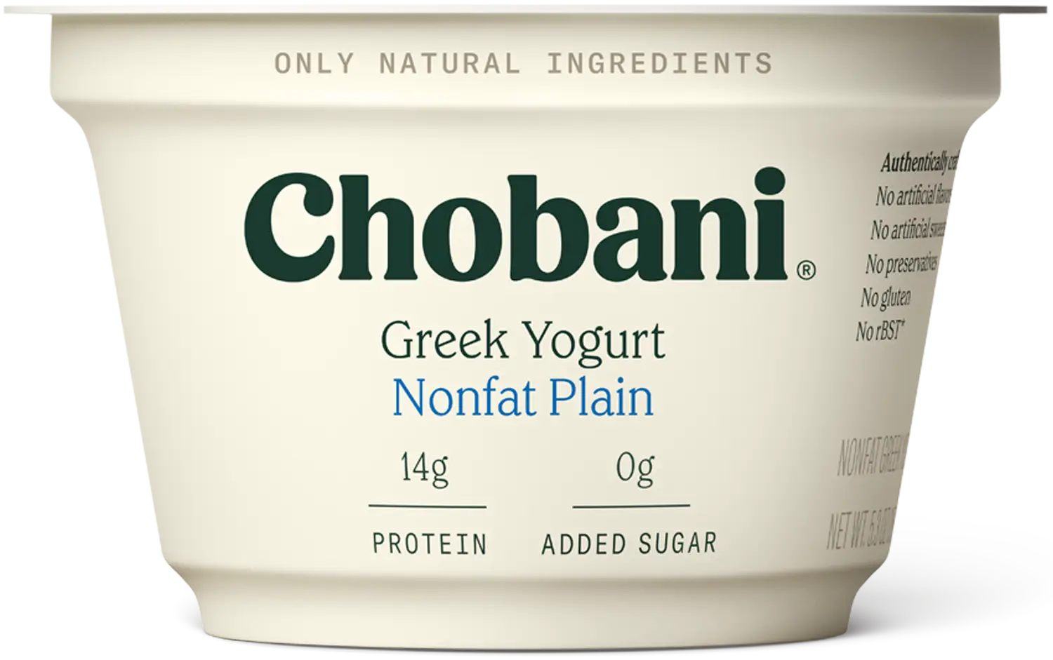 Chobani® Greek Yogurt  Nonfat Plain
