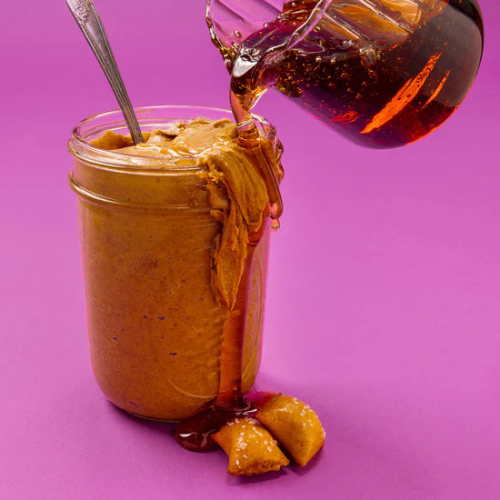 Filled Pretzel Nuggets Maple Almond Butter