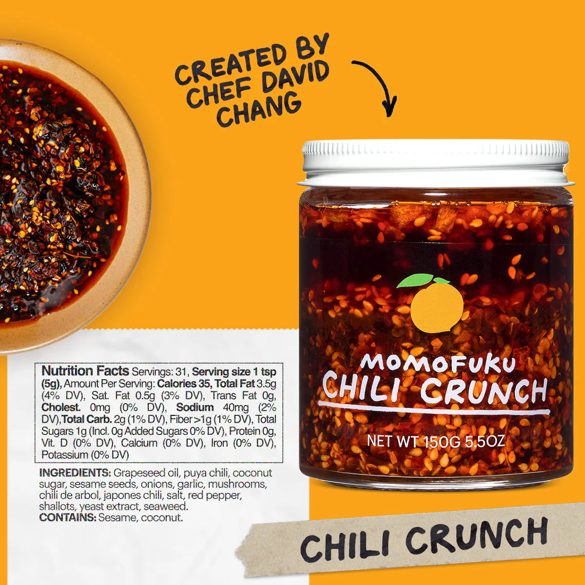 Chili Crunch Momofuku