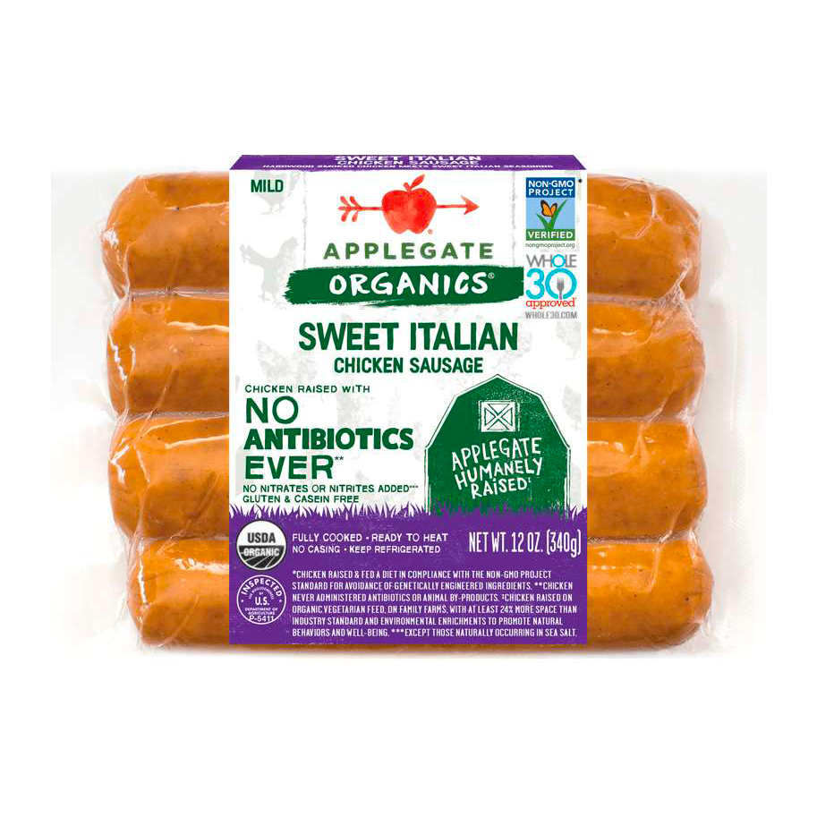 Applegate Organics® Sweet Italian Sausage