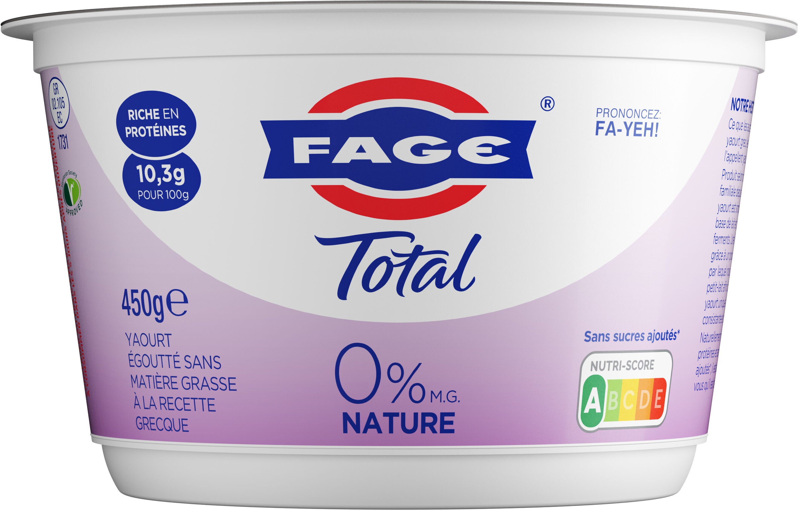 FAGE Total 0%