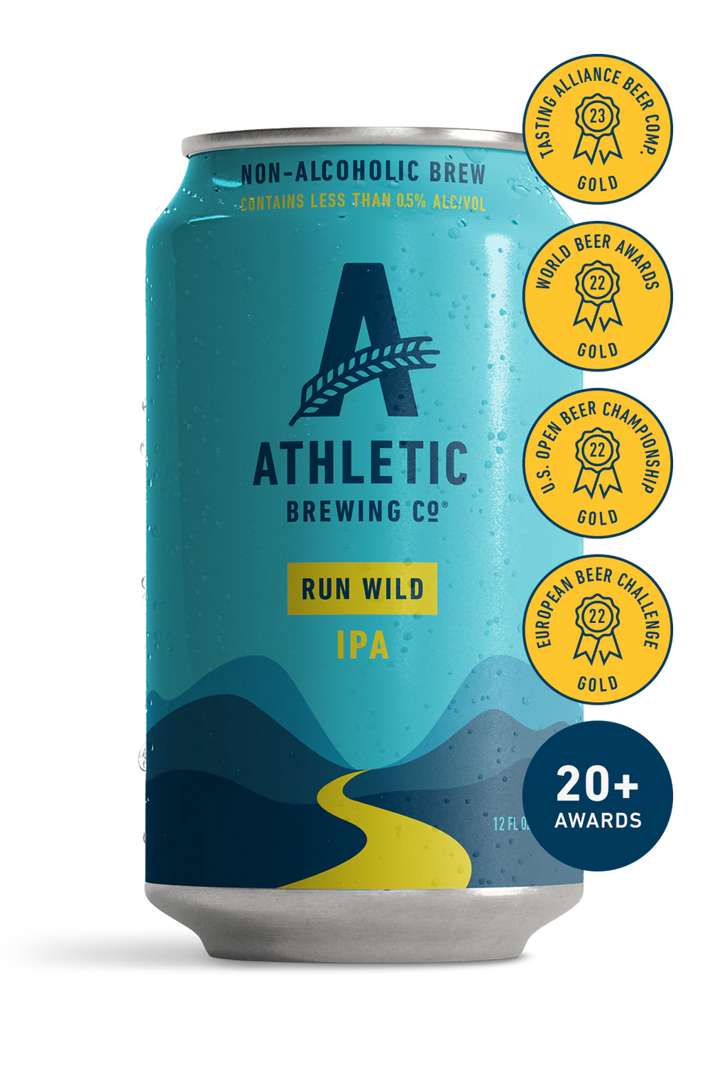 Run Wild Non-Alcoholic Beer