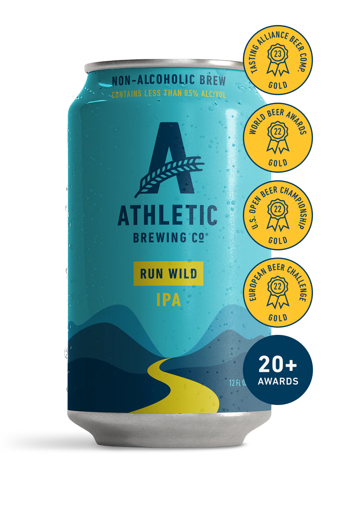 Run Wild Non-Alcoholic Beer