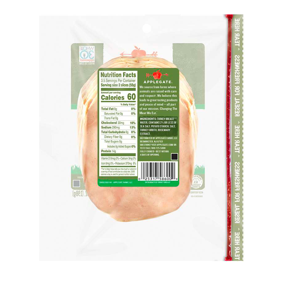 Applegate Naturals® Oven Roasted Turkey Breast